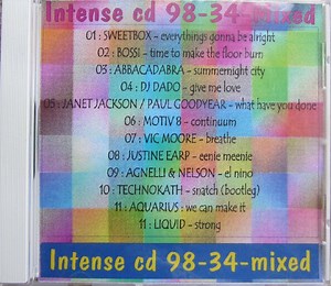 Various - Intense CD 98-34 - Mixed