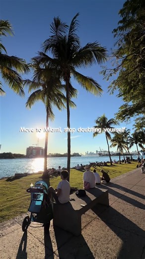 If you’re waiting for a sign — this is it. Miami 📍 #miamilife #movetomiami #miamivibes #betonyourself #maincharacterenergy