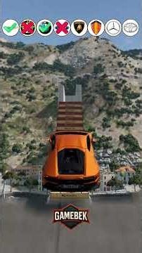 8 Cars Jump to the Target — Who Will Make It?