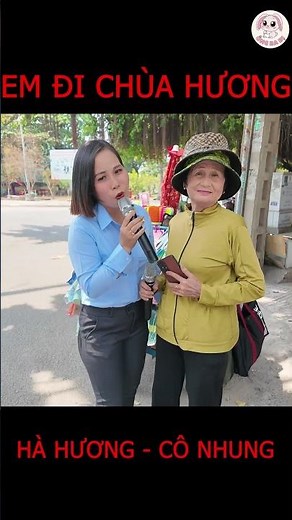 Em Đi Chùa Hương - Say Mê Giọng Ca Tiếng Hát Rong Của 2 Cô Cháu | Hà Hương ft Cô Nhung #shorts