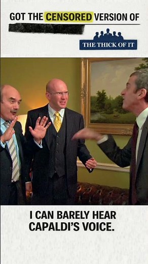 The Thick Of It Censured #malcolmtucker #petercapaldi #bbc #nicolamurray