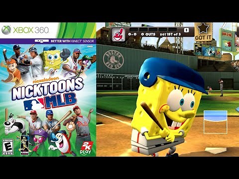 Nicktoons MLB [92] Xbox 360 Longplay