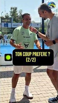 Giuly confident, Chantome injured... I asked them for their favorite padel shot (P2) 🎾