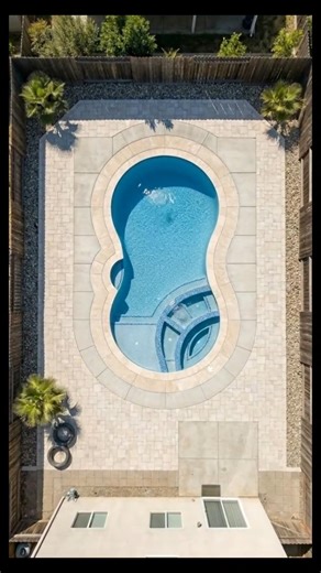 Transform Your Backyard: Luxury Pool Design & Aerial Cinematography 🌊 #pooldesign #pooldesigner