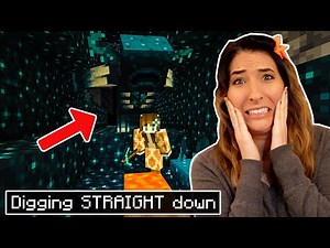 We found THE WARDEN digging STRAIGHT DOWN in Minecraft 1.19.1