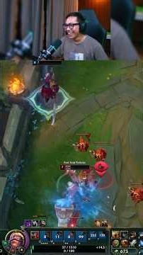 Top lane isn't 1v1 anymore :(( #leagueoflegends #leagueoflegends