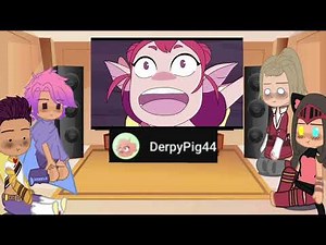 She-Ra and the Princesses of Power react/ Look in desk/ none of the videos are mine/ °Luz°