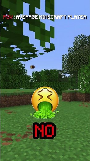 every minecraft player 😂 | #minecraft