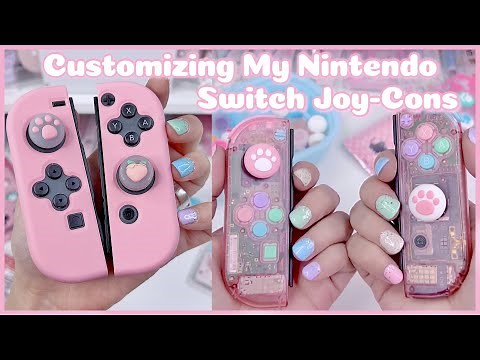 Customizing My Nintendo Switch Joy-Cons | Extremerate shell swap