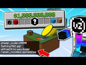 $1 BILLION COIN FLIP in MINECRAFT SKYBLOCK