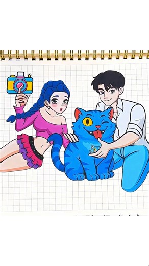 KPOP Demon Hunters Sticker Book 💖 Juni, Rumi & Duppy Cute Moments | 케이팝 데몬 헌터스 스티커북 Sticker Fun