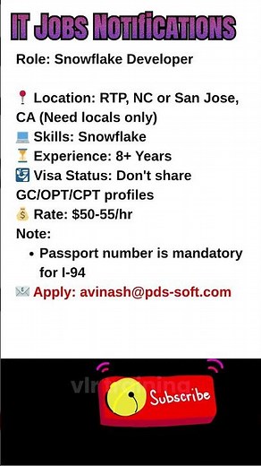 ❄️ Snowflake Developer November 1, 2025