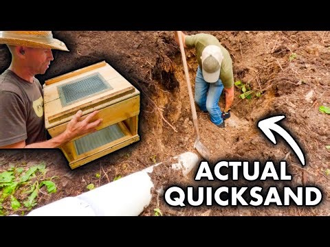 Digging Up the Underground Air Conditioning I Finished YESTERDAY! ep254