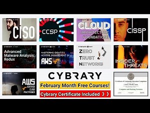 Cybrary Free Online Courses with Certificate | Cybrary Free February 2021 | Cybrary Free Courses