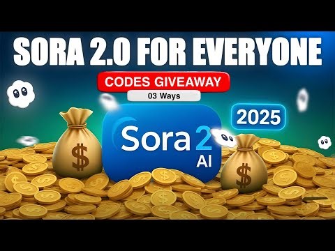 Unlock Sora 2 Worldwide | FREE Invite Code 03 Method That Works + Giveaway
