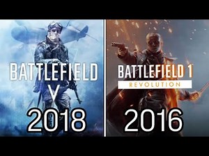 BATTLEFIELD 1 VS BATTLEFIELD 5 Сравнение Геймплея