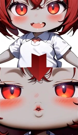 Kiss Me 🤮 Warning: Drooling Face!#Shorts #FunnyFace #Crazy #Chibi #AIArt #ゾンビ #キス待ち #WTF #Drooling