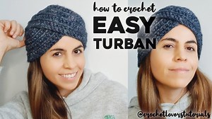 Simple crochet turban headband tutorial clever tips for beginners