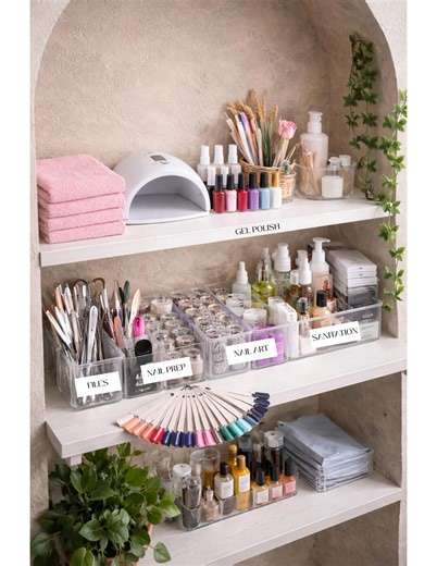 Nail Salon Organization Labels | Nail Tech Storage Labels | Nail Supply Labels | Nail Artist Drawer Labels | Minimalist Salon - Etsy