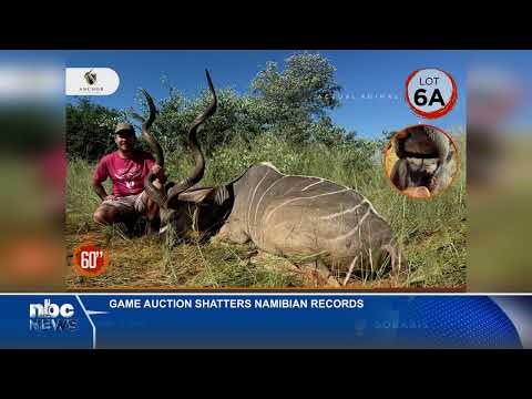 GAME AUCTION RECORDS SHATTERED IN WINDHOEK - nbc