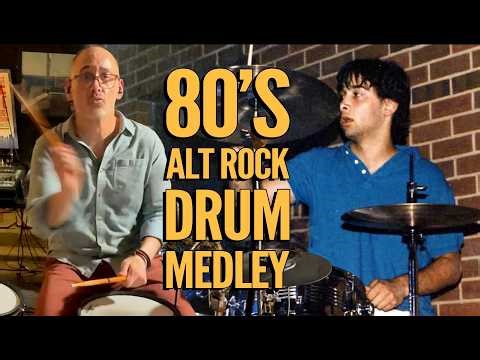 Solo session: 80's Alt Rock Drum Medley