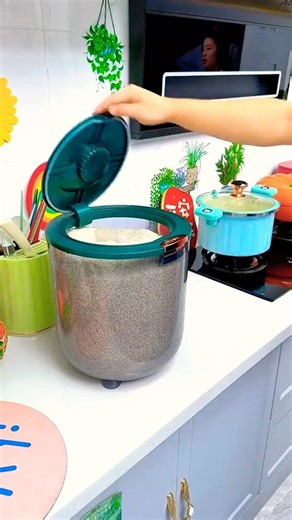 Rice Storage Containers ,Link👇#Amazon Kitchen products #shopping #dmart organisers,Online Available