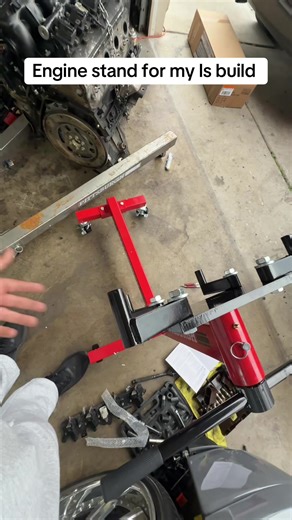 Engine Stand Setup for LS Build Project