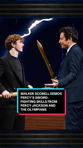 Walker Scobell Shows Off Sword-Fighting Skills