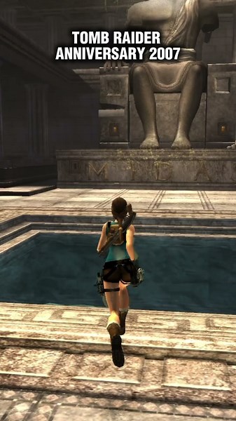 Evolution Of Swan Diving In Tomb Raider 1996-2026 #gaming #tombraider