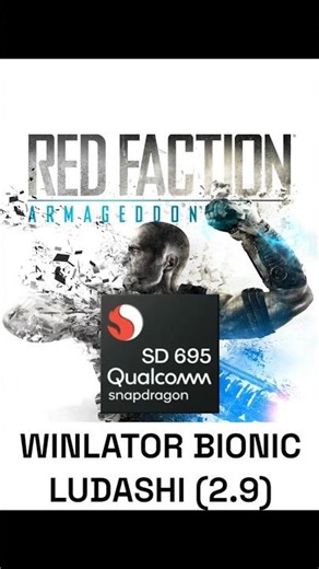 RED FACTION ARMAGEDDON ON SNAPDRAGON 695