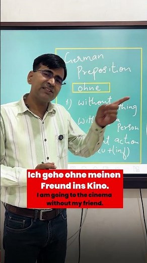 ohne german preposition #education #germany #german #deutschlernen #deutschkurs #deutsch