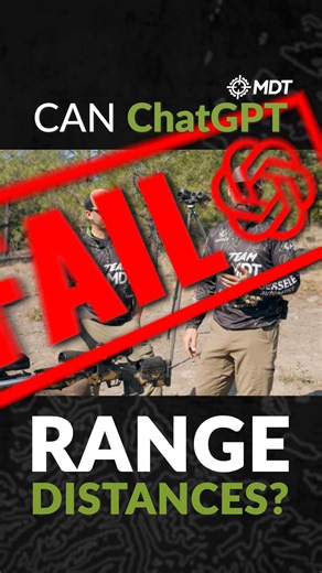 MDT Sporting Goods ltd. on Instagram: "Can AI's GPS Give Accurate Ranges From Photos?"