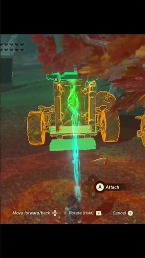 The Spring Car in Zelda Tears of the Kingdom #viral #zelda #totk #shorts #zeldabuilds #gaming #botw