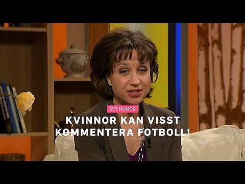 Kvinnor kan kommentera fotboll - Morgonsoffan