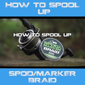 Learn how to correctly spool up with our new Nash Spod/Marker Braid 👊🎣 | Nash Tackle