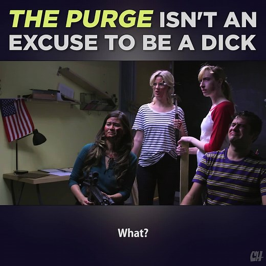 Reminder: March 21st is the date of The Purge. | Dorkly
