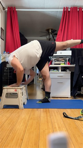 Standing Splits #standingsplit #urdhvaprasaritaekapadapadasana #yogaexercise #yogapostures