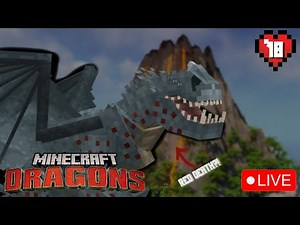 Taming the RED DEATH!!! | Minecraft HTTYD #18 | Archipelago Additions + Stego's Dragons