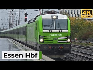 Essen Hbf 04.10.2025 - Starkregen, Verspätungen & intensiver Bahnverkehr im Ruhrgebiet