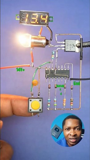 Comment fabriquer un Variateur de Tension avec CD4017 ! 💡⚡ (Projet Électronique Facile)