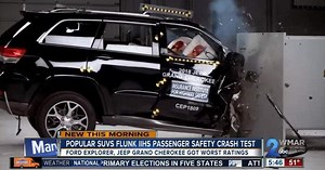 Two popular SUVs fail crash safety test