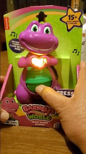 WOW! AMAZING! HEART HAND BARNEY! #asmr #amazing #barney's #toys #short #viral #trending