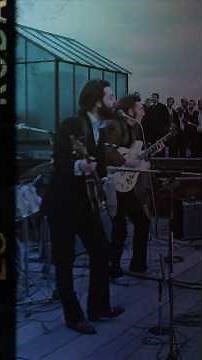 Le dernier concert des Beatles #histoire #storytelling #documentaire #beatles #rock #londres #roof