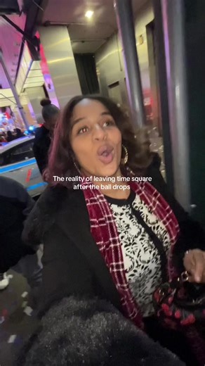 The Reality of Exiting Times Square Post Ball Drop