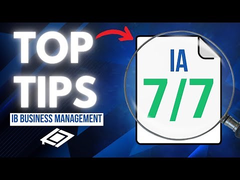 Level 7 IA Guide For IB Business Management