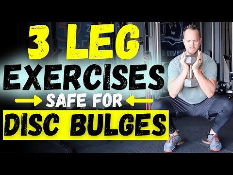 Training Legs With Bulging Discs | My Top 3 Exercises Safe For Bulging Discs