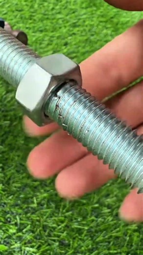 Install split bolts and nails and fasten them for a perfect wood joint #woodworking #viralshorts