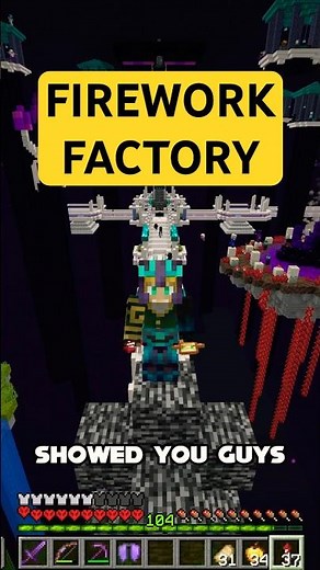 I Built a Crazy Firework Lab in Minecraft!