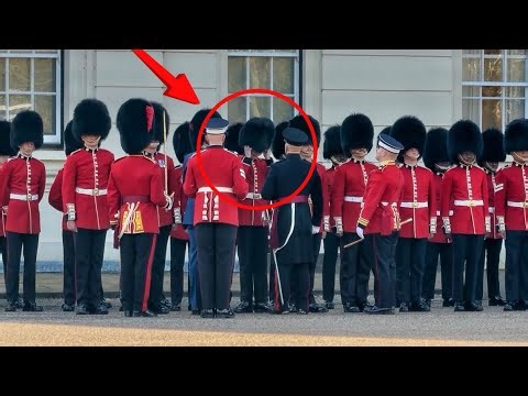 Major General Reviews Coldstream Guards at Wellington Barracks 🇬🇧