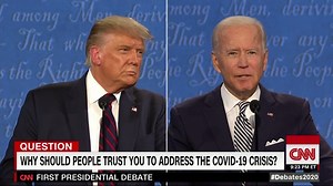 6.9M views · 54K reactions | "The President has no plan," says Joe Biden on President Trump's handling of the Covid-19 pandemic. "He hasn't laid out anything." https://cnn.it/2SbXS9S | CNN | Facebook